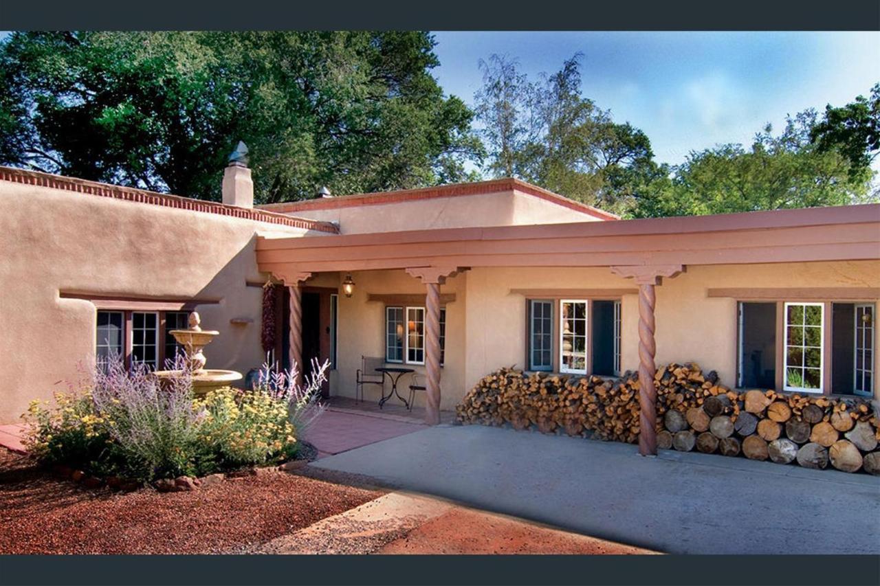 Garcia Street Adobe Villa Santa Fe Dış mekan fotoğraf